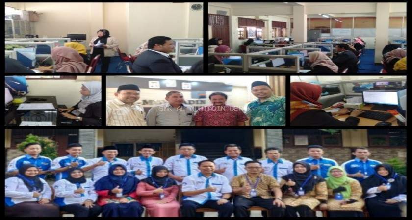 Pelaksanaan Rangkaian Ujian Akhir Bagi Siswa Kelas XII SMK Al-Muhtadin Depok Tahun Pelajaran 2018-2019