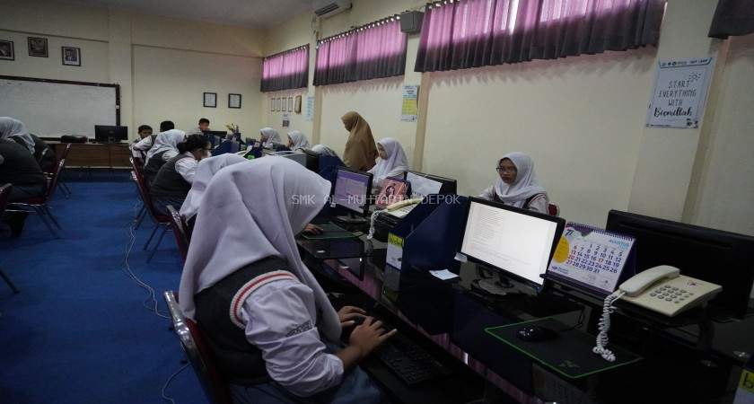Asesmen Nasional Berbasis Komputer SMK Al-Muhtadin Depok Cipayung TA. 2023/2024