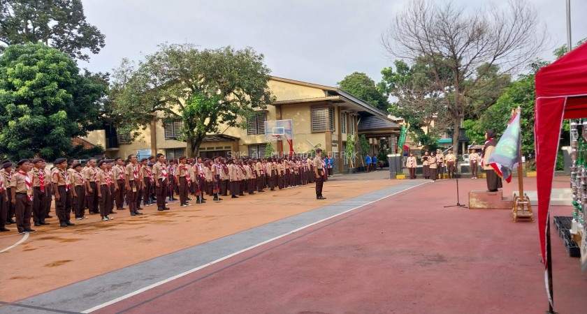 Pangkalan Pramuka SMK Al-Muhtadin Mengadakan Lomba Chana (Competition Have Fun And Action)