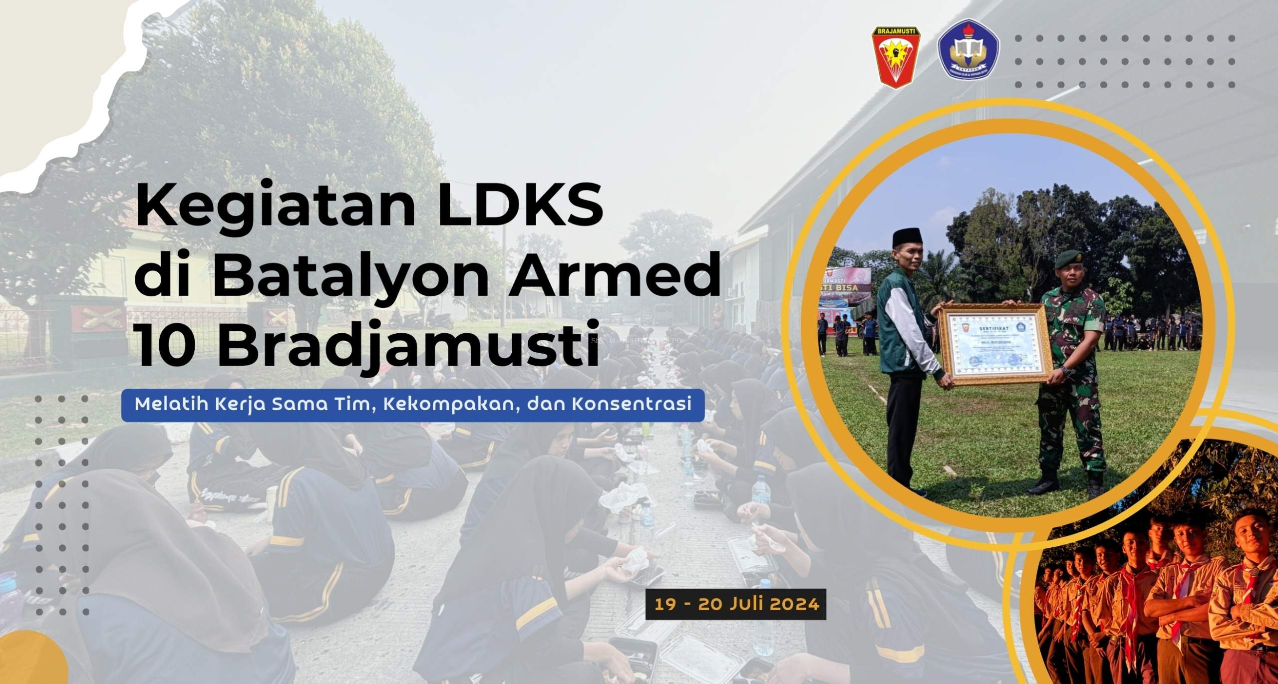 Menciptakan Karakter Siswa yang Mandiri, Kooperatif, dan Berjiwa Pemimpin yang Kestaria melalui Kegiatan Latihan Dasar Kepemimpinan Siswa (LDKS)