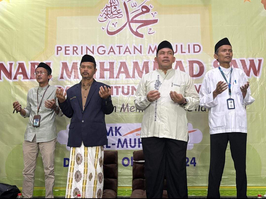 Peringatan Hari Maulid Nabi Muhammad SAW 1446 H di lingkungan SMK Al-Muhtadin Depok
