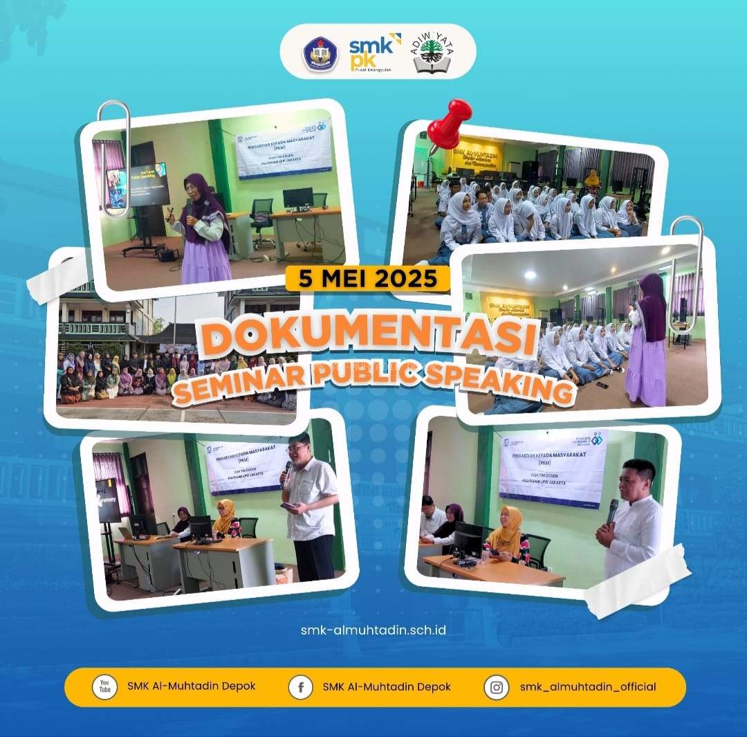 Mengembangkan Kemampuan Siswa dalam Berkomunikasi Lisan di Depan Publik melalui Seminar  Public Speaking 