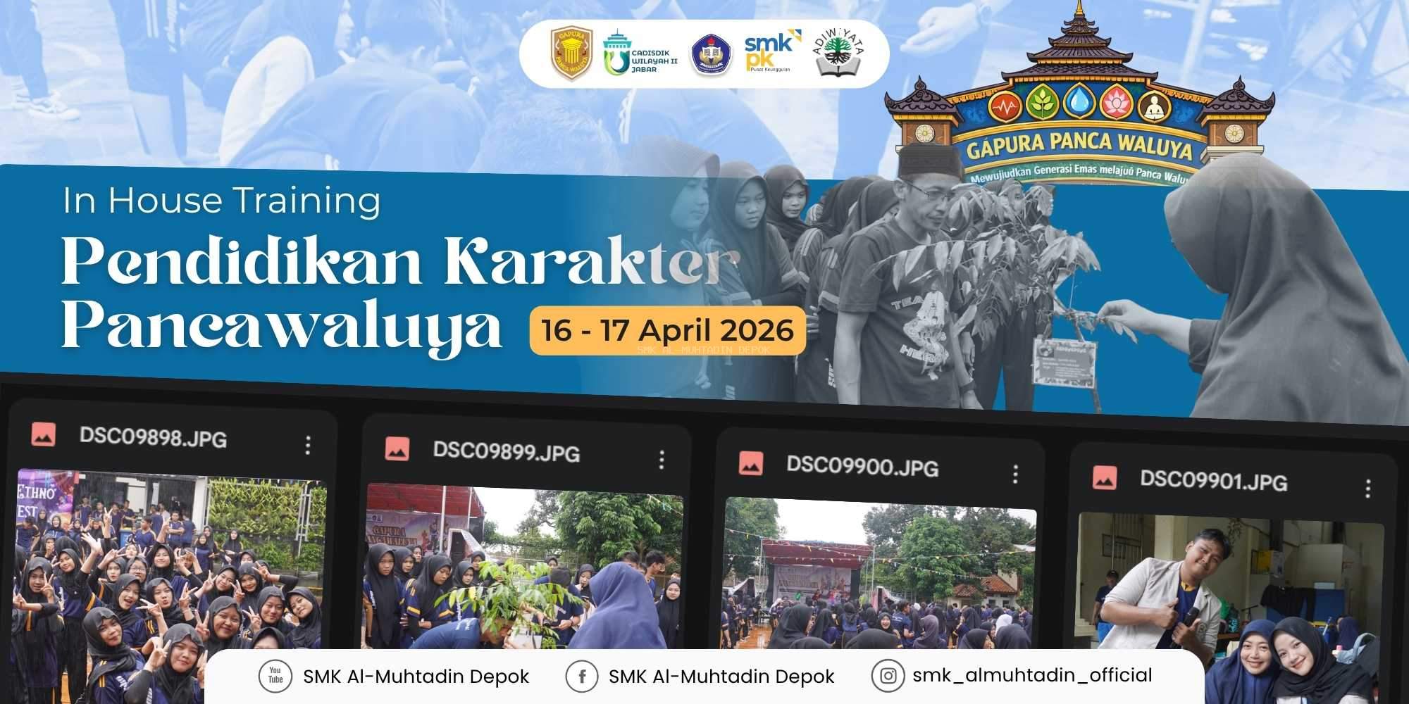 In House Training Pancawaluya SMK Al-Muhtadin: Penguatan dan Kolaborasi Pendidikan Karakter Pancawaluya bersama Disdik Jabar